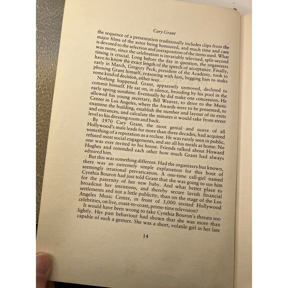 The Private Cary Grant by William Currie McIntoch &, William Weaver Hardback! - Picture 16 of 16